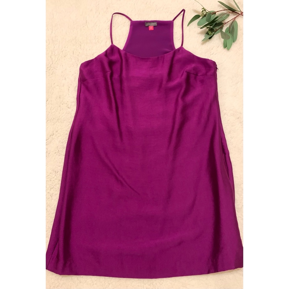 Vince Camuto cocktail dress. Size 14. Brand new, never worn. Purple/pink color.
